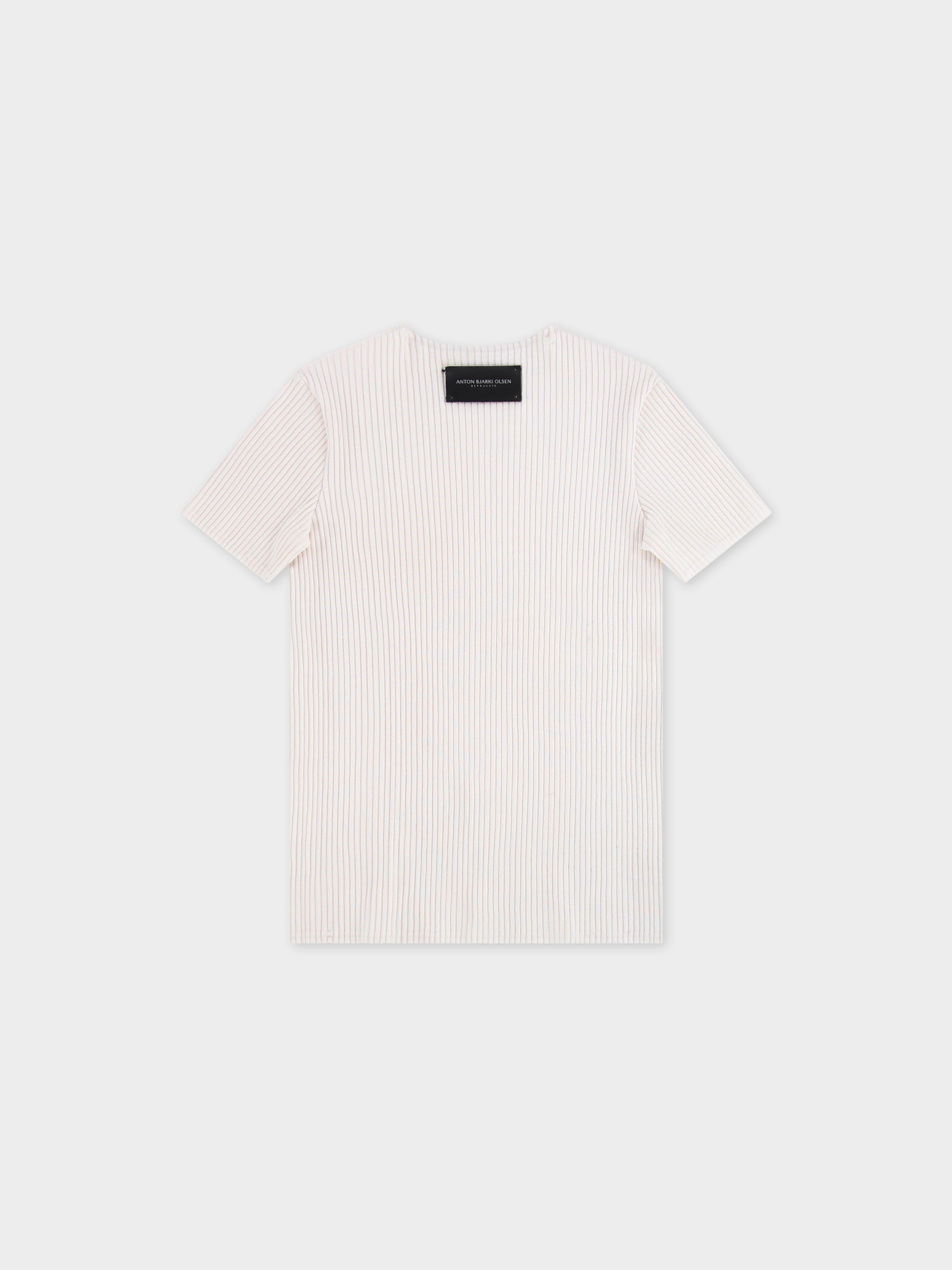 Rib Knit T-Shirt