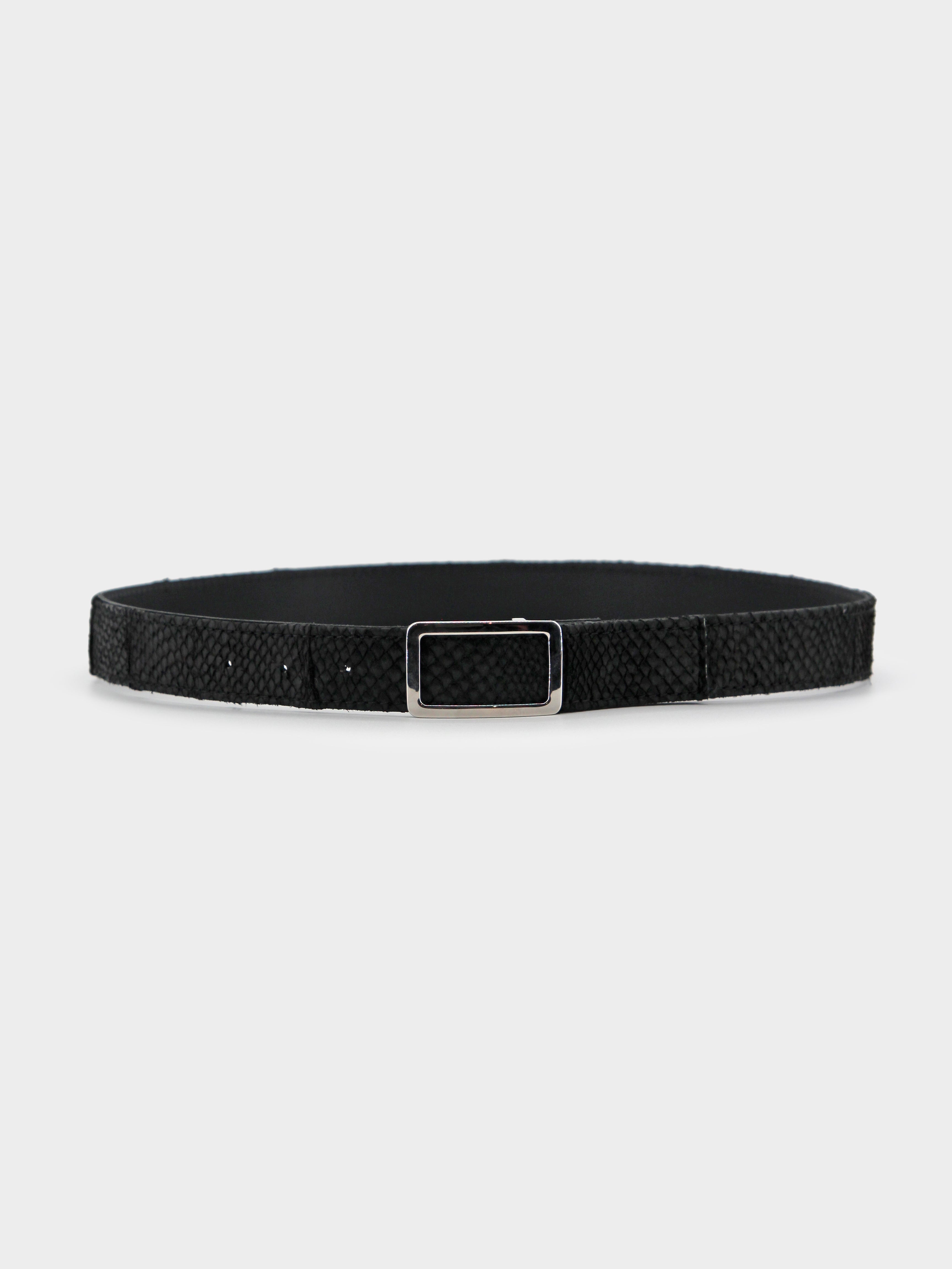 Salmon Leather Belt