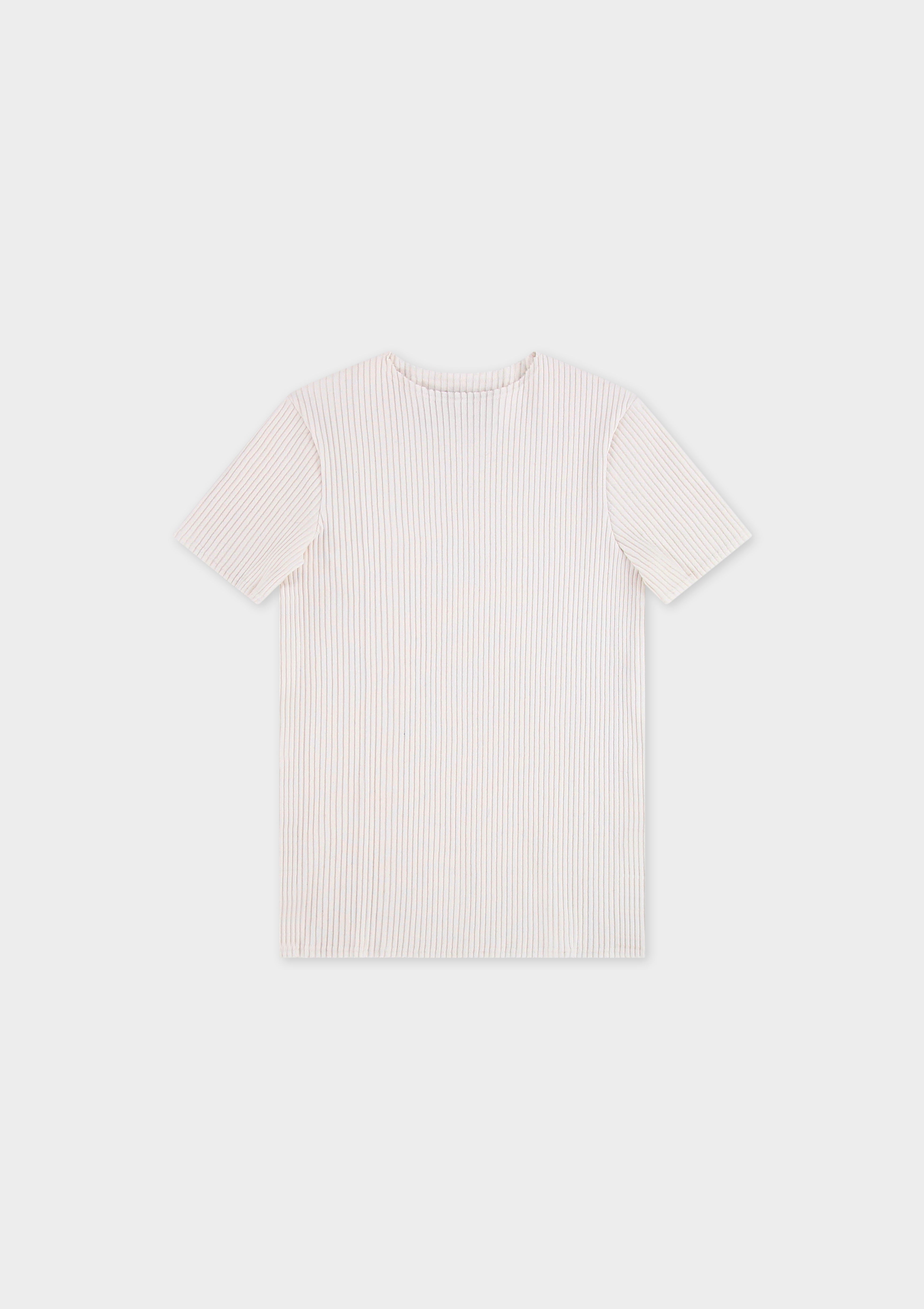 【新品】argue　RANDOM RIB KNIT T-SHIRTS Ribbed T Shirt - Over the Top