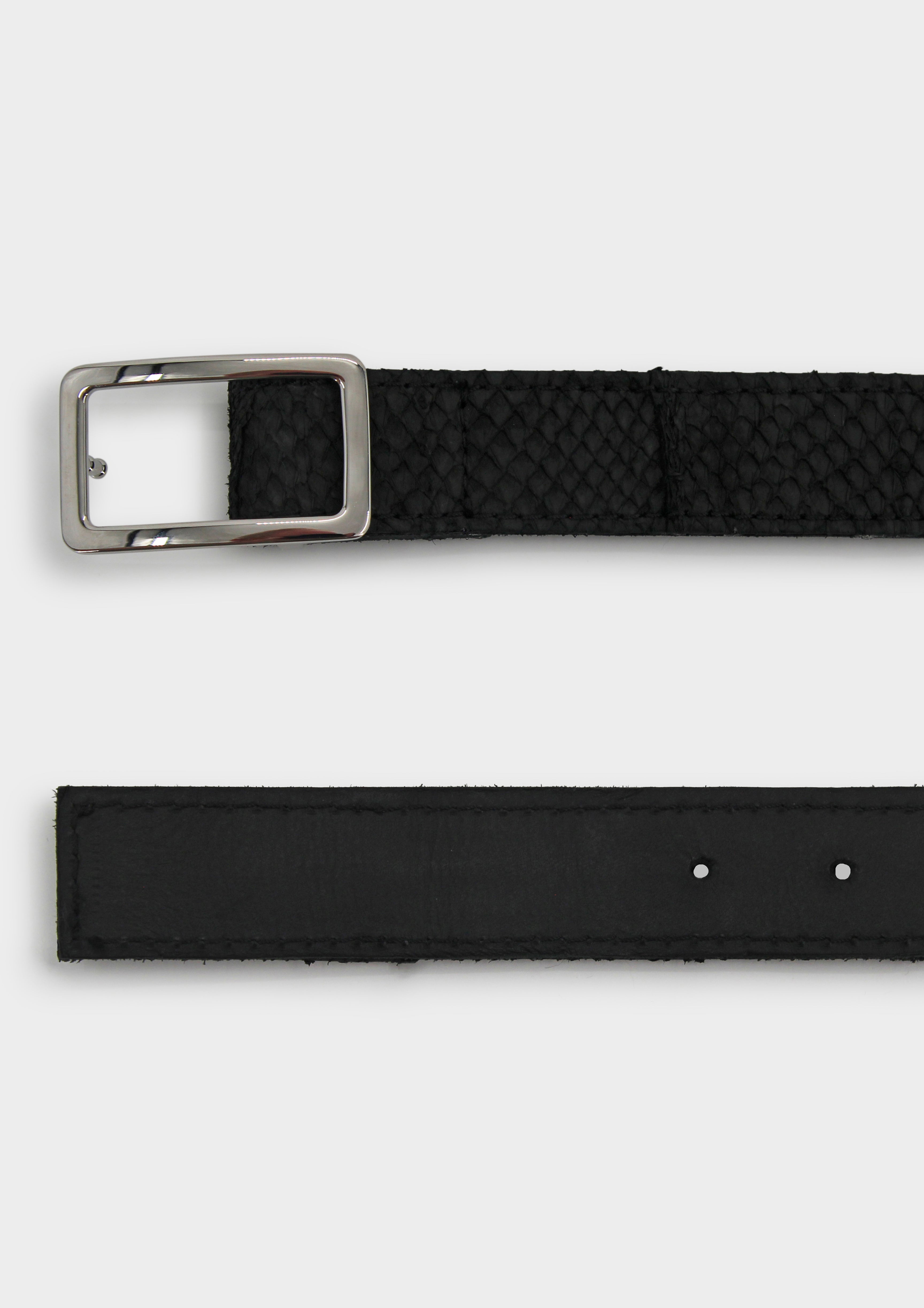 Salmon Leather Belt