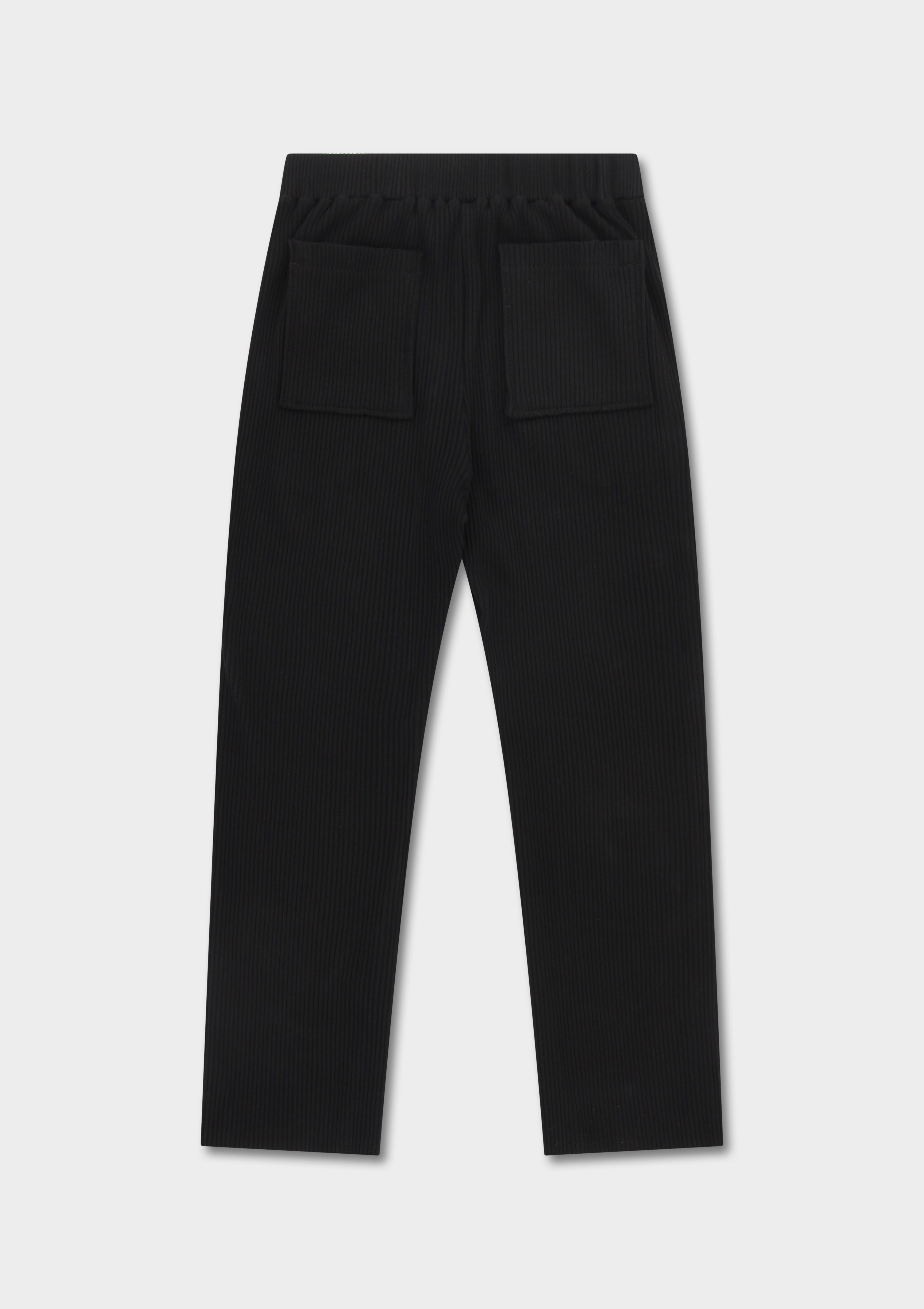 Rib Knit Chrome Pant – Anton Bjarki Olsen