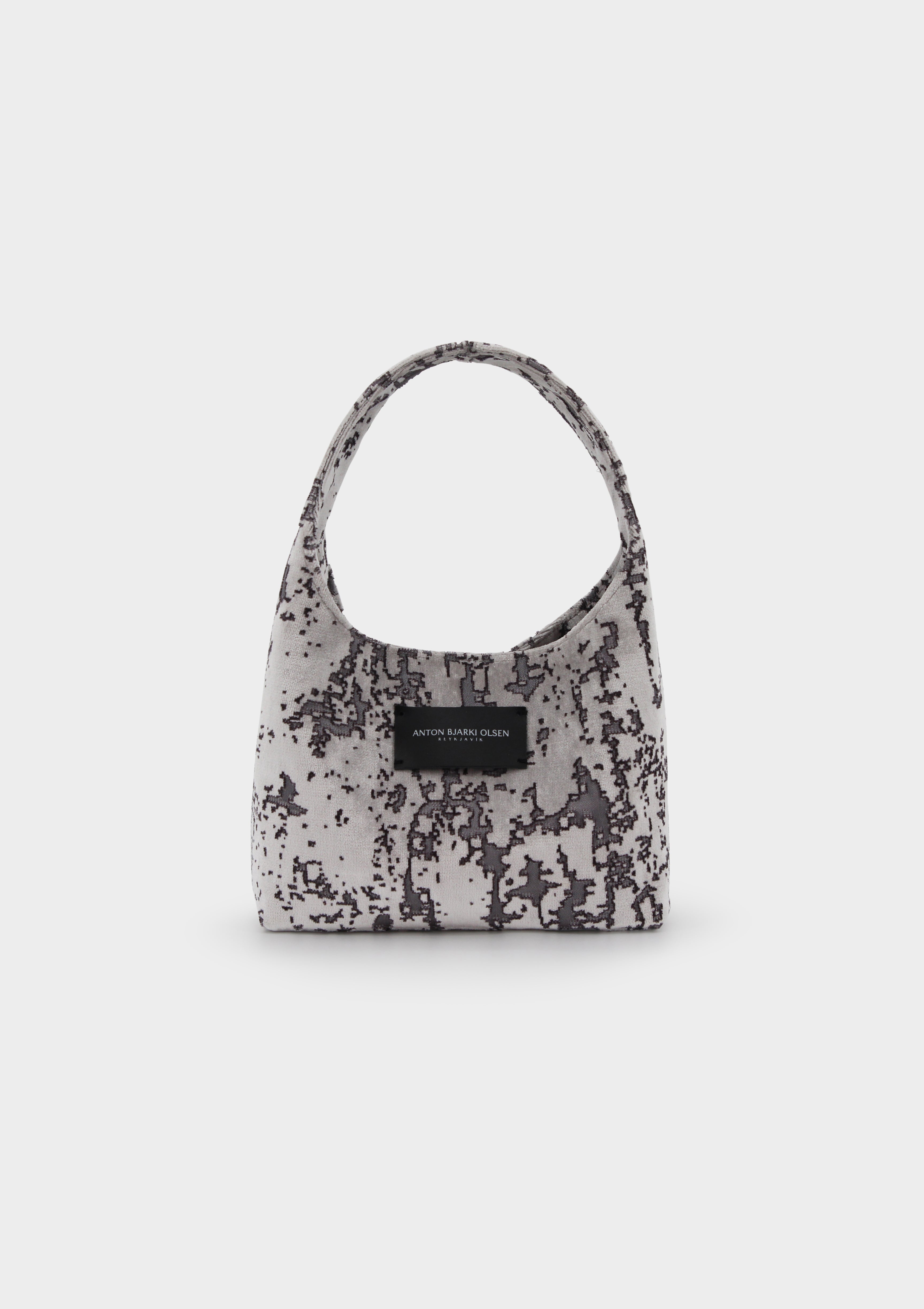 Jacquard Velvet "Miðbær" Bag