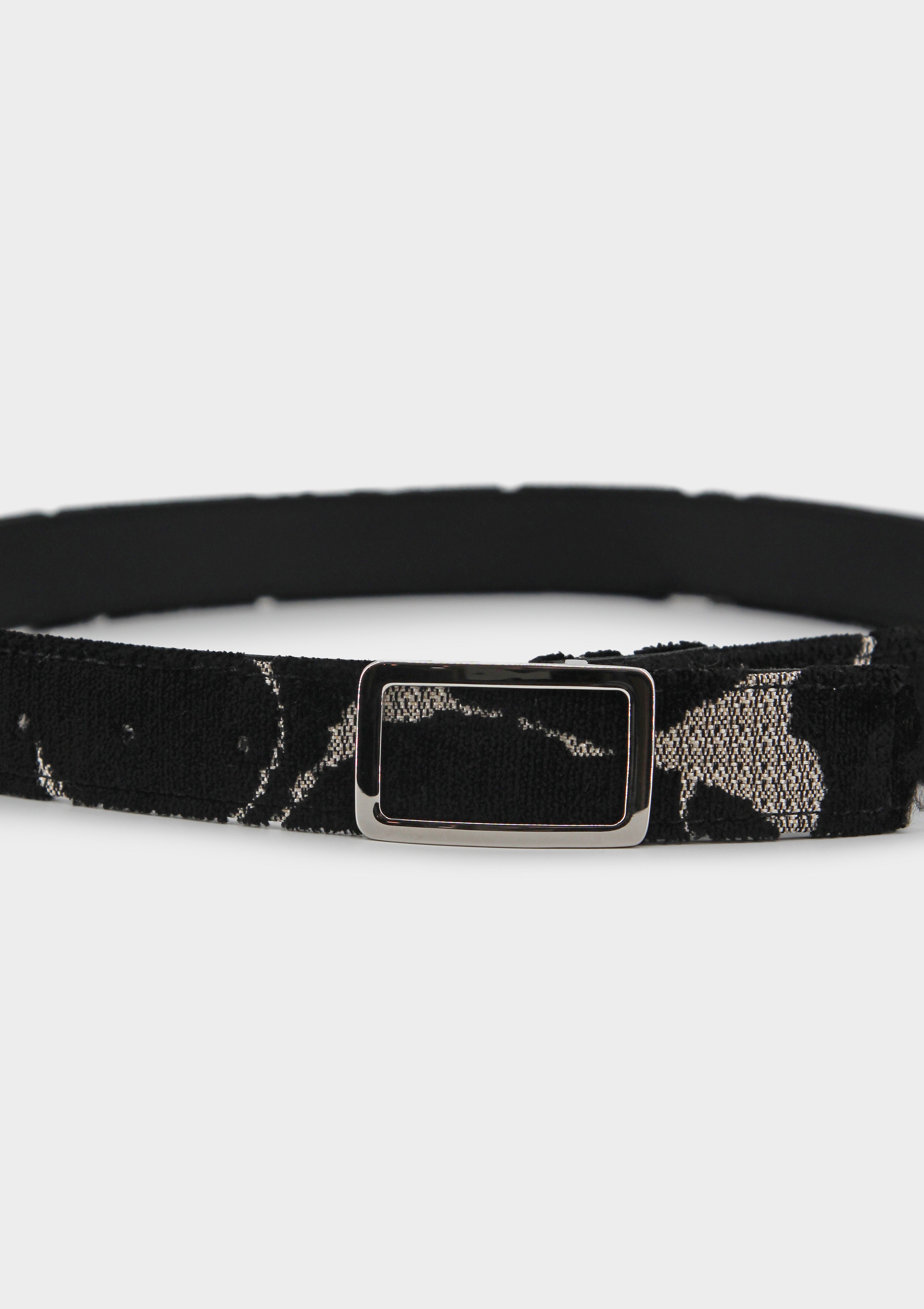 Jacquard Velvet Belt