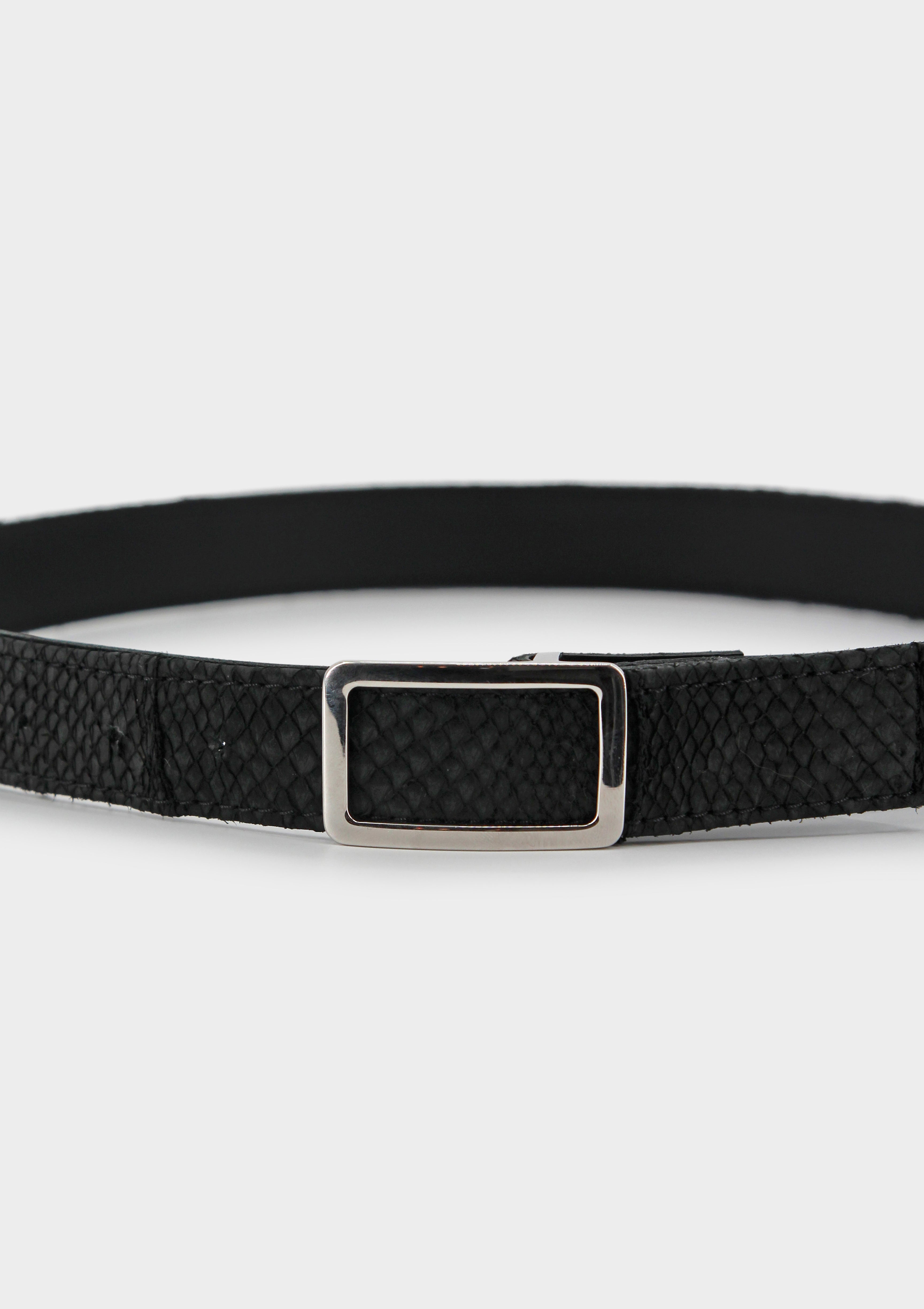 Salmon Leather Belt