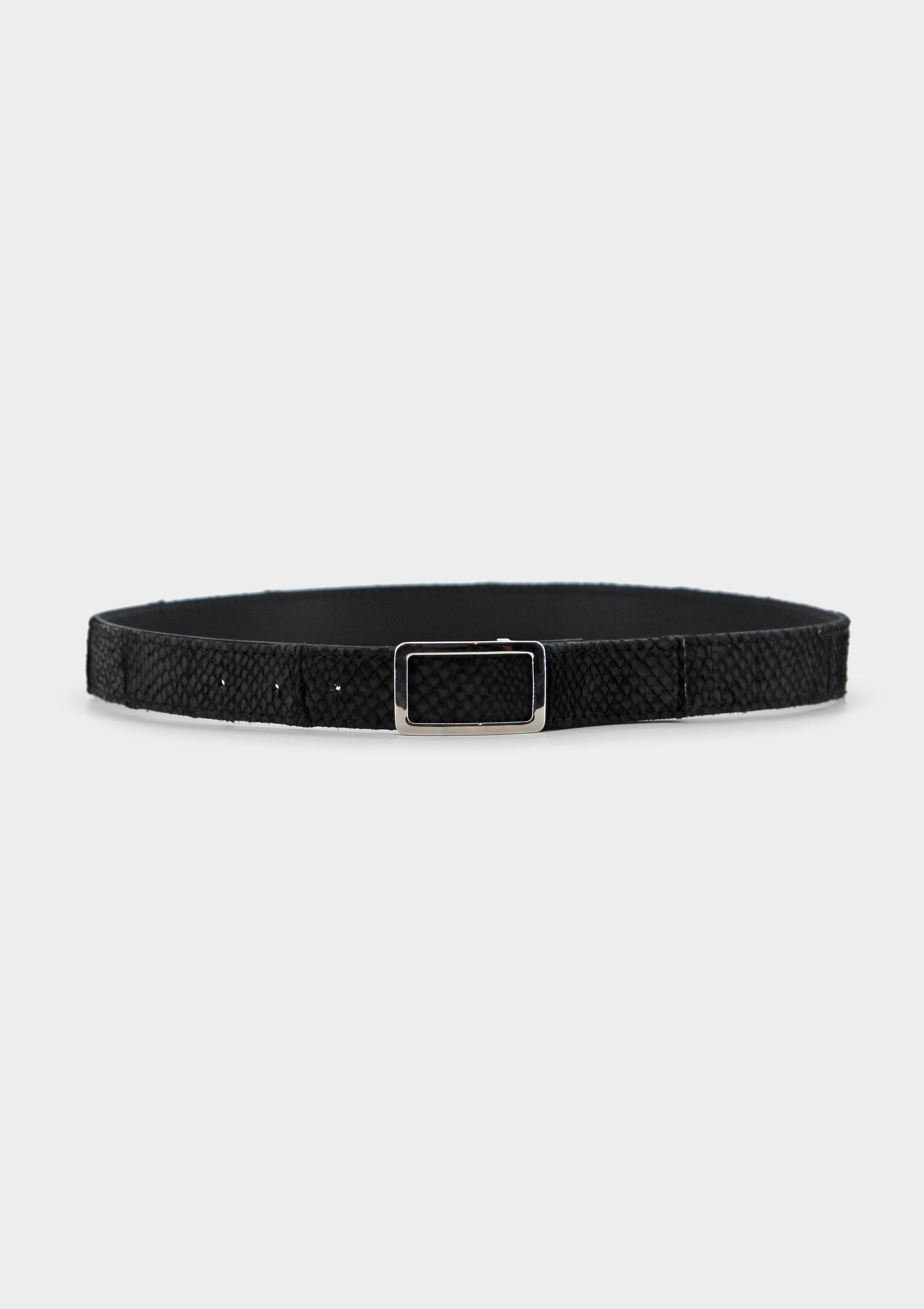 Salmon Leather Belt