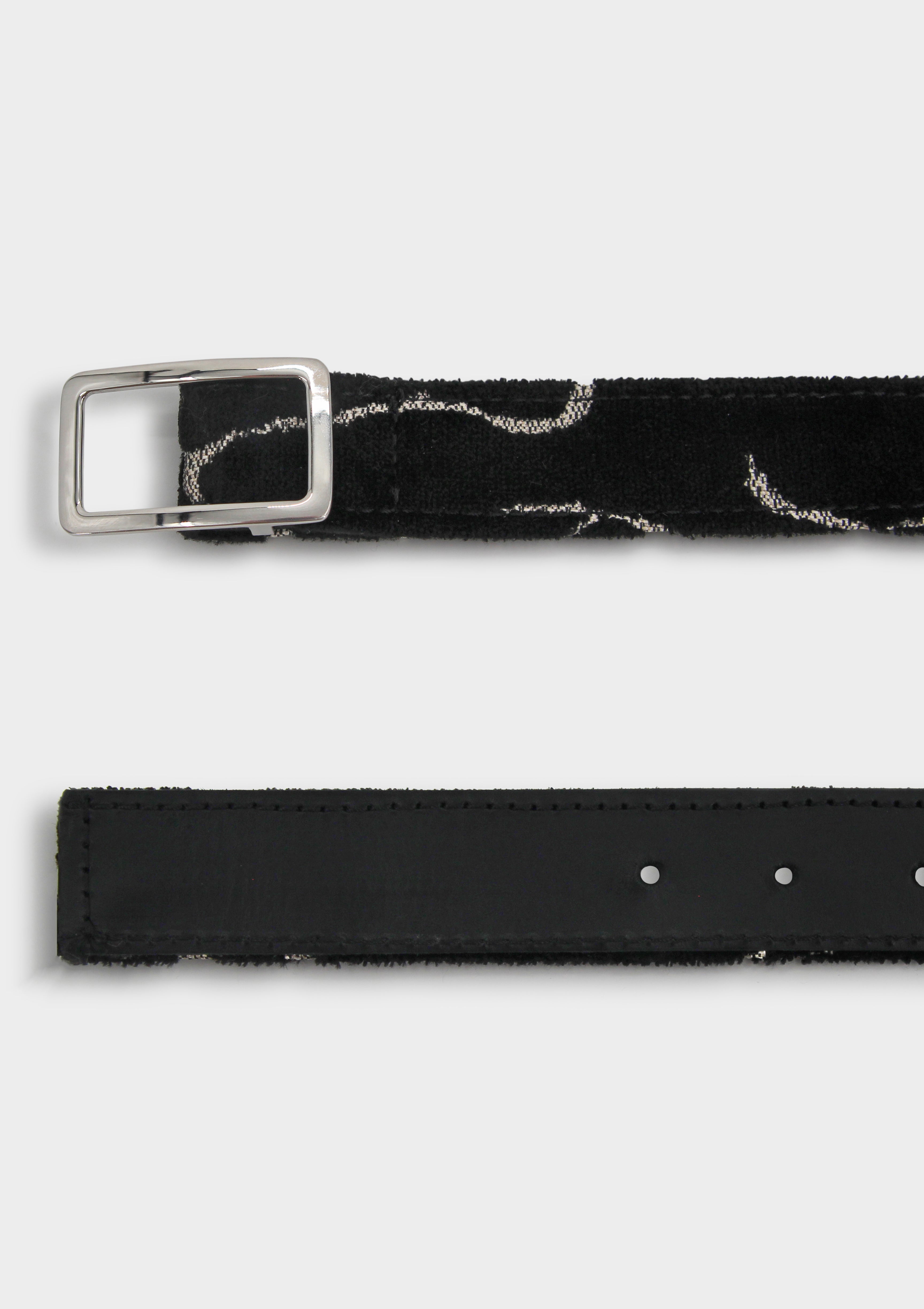 Jacquard Velvet Belt