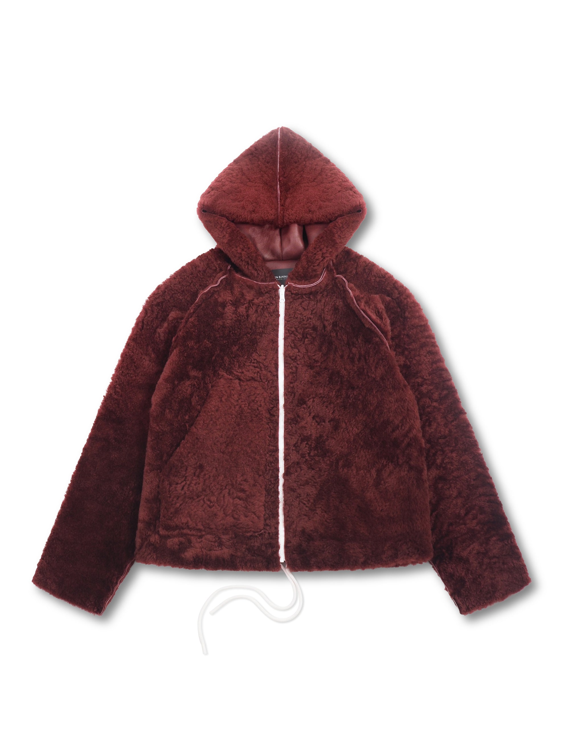 REVERSIBLE SHEARLING ZIP JACKET