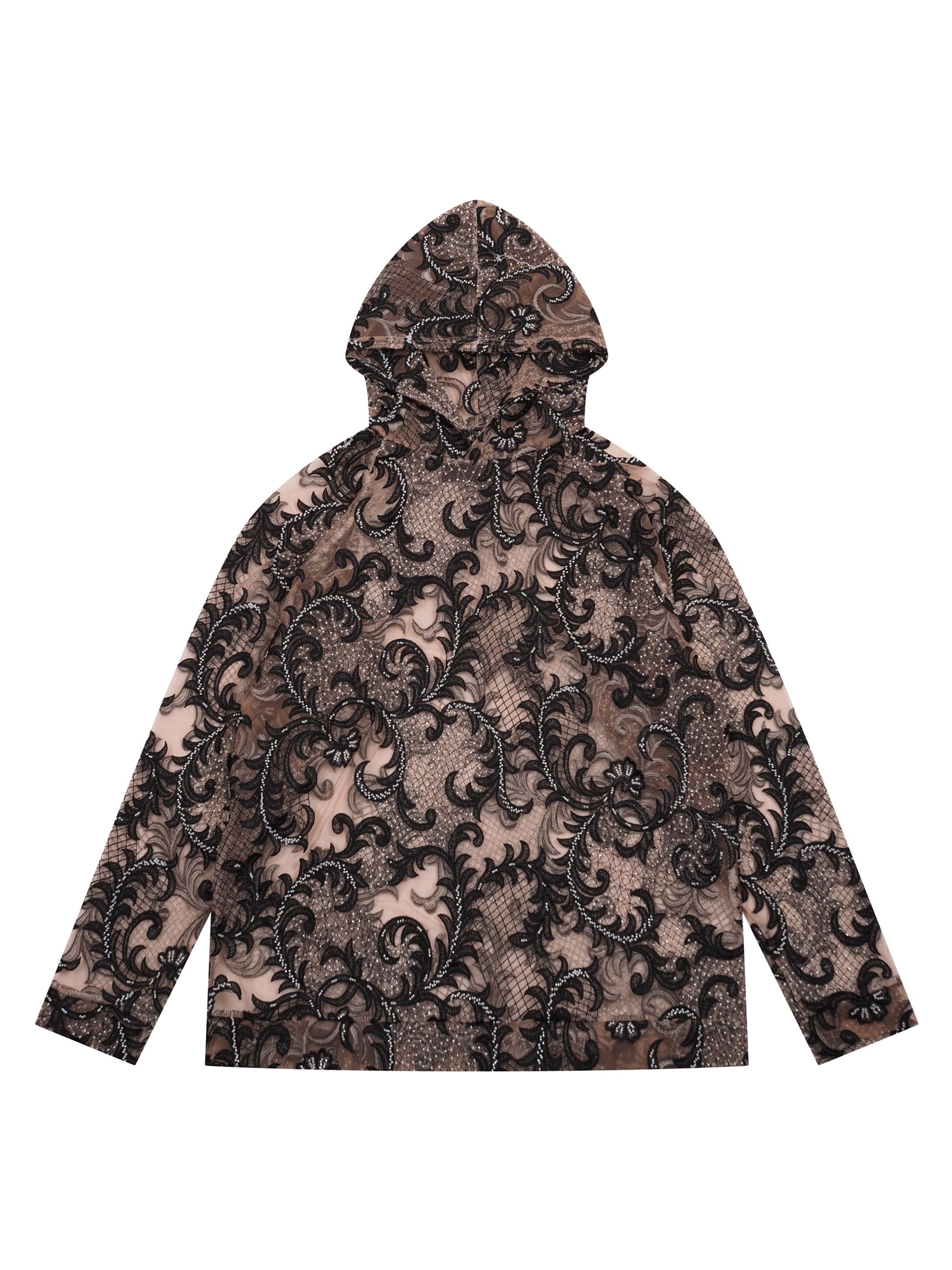 Bead Lace Hoodie